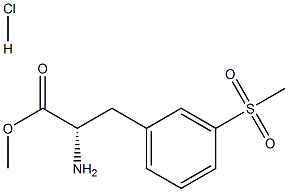 (S)-Methyl 2-amino-3-(3-(methylsulfonyl)phenyl)pro panoate hydrochloride...