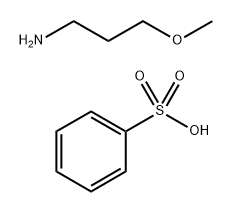 4-C10-13-支链烷基苯磺酸衍生物与3-甲氧基-1-丙胺的化合物