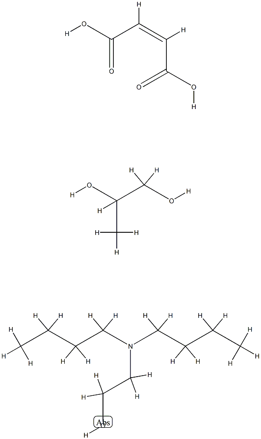 2-Butendiacid (Z)-, ester with 1,2-propanediol, compound with 2-(dibutylamino)ethanol