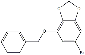 4-(苄氧基)-6-溴-1,3-苯并二噁茂