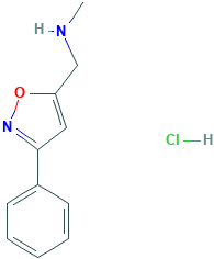 N-Methyl-3-phenyl-5-isoxazolemethanaminehydrochloride