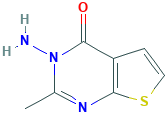 3-胺-2-甲基-3H,4H-噻吩并[2,3-D]嘧啶-4-酮