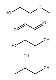 Ethanedial, reaction products with ethylene glycol, 2-methoxyethanol and propylene glycol