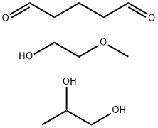 Pentanedial, reaction products with 2-methoxyethanol and propylene glycol