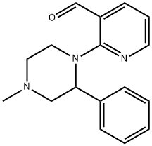 2-(4-methyl-2-phenylpiperazin-1-yl)nicotinaldehyde hydrochloride