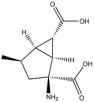 (1S,2S,4R,5R,6S)-2-Amino-4-methylbicyclo[3.1.0]hexane-2,6-dicarboxylicacid