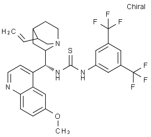 1-(3,5-Bis(trifluoromethyl)phenyl)-3-((1R)-(6-methoxyquinolin-4-yl)((2R,4S,5R)-5-vinylquinucli