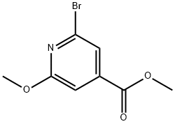 2-溴-6-甲氧基-4-吡啶羧酸甲酯