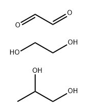 Ethanedial, reaction products with ethylene glycol and propylene glycol