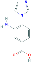 3-AMINO-4-IMIDAZOL-1-YL-BENZOIC ACID