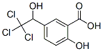 2-Hydroxy-5-(2,2,2-trichloro-1-hydroxyethyl)benzoic acid