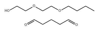 Pentanedial, reaction products with 2-(2-butoxyethoxy)ethanol