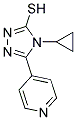 4-CYCLOPROPYL-5-PYRIDIN-4-YL-4H-1,2,4-TRIAZOLE-3-THIOL