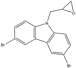 9H-Carbazole, 3,6-dibromo-9-(oxiranylmethyl)-