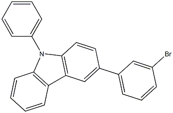3-(3-溴苯基)-9-苯基咔唑