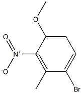 1-溴-4-甲氧基-2-甲基-3-硝基苯