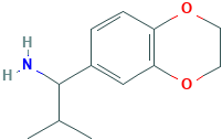 1-(2,3-Dihydro-benzo[1,4]dioxin-6-yl)-2-methyl-propylamine