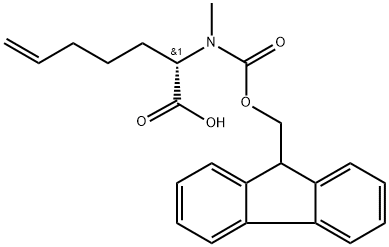 (S)-2-((((9H-芴-9-基)甲氧基)羰基)(甲基)氨基)庚-6-烯酸