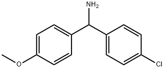 1-(4-CHLOROPHENYL)-1-(4-METHOXYPHENYL)METHYLAMINE