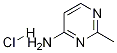 2-Methyl-4-pyrimidinamine hydrochloride (1:1)