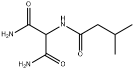 Malonamide, α-isovalerylamino- (3CI)