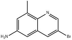 3-bromo-8-methylquinolin-6-amine