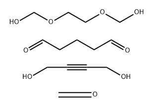 Pentanedial, reaction products with 2-butyne-1,4-diol, [1,2-ethanediylbis(oxy)]bis[methanol] and formaldehyde