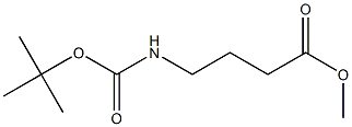 4-((叔丁氧基羰基)氨基)丁酸甲酯