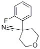 4-(2-fluorophenyl)tetrahydro-2H-pyran-4-carbonitrile