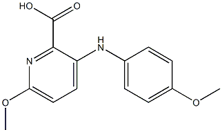 6-甲氧基-3-((4-甲氧苯基)氨基)皮考啉酸