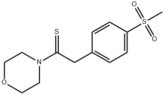 2-(4-(methylsulfonyl)phenyl)-1-morpholinoethanethione