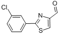 2-(3-CHLOROPHENYL)-1,3-THIAZOLE-4-CARBOXALDEHYDE 97