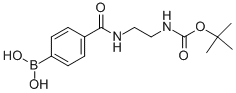 4-(2-BOC-氨基)乙基氨甲酰基)苯基硼酸