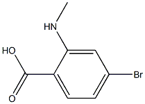 4-BroMo-2-MethylaMino-benzoic acid