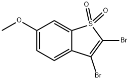 2,3-二溴-6-甲氧基苯并[b]噻吩1,1-二氧化物