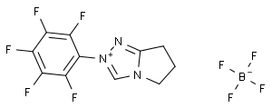 6,7-二氢-2-五氟苯基-5H-吡咯并[2,1-c]-1,2,4-三唑鎓四氟硼酸盐