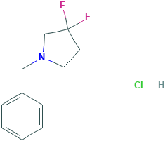 1-benzyl-3,3-difluoropyrrolidine hydrochloride