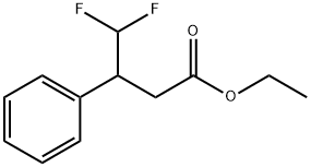 Benzenepropanoic acid, β-(difluoromethyl)-, ethyl ester