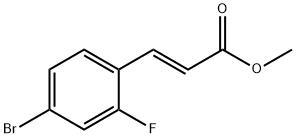 methyl(2E)-3-(4-bromo-2-fluorophenyl)prop-2-enoate