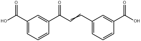 Benzoic acid, 3-[3-(3-carboxyphenyl)-1-oxo-2-propen-1-yl]-