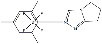 6,7-二氢-2-(2,4,6-三甲基苯基)-5H吡咯[2,1-c]-1,2,4-三唑鎓四氟硼酸盐