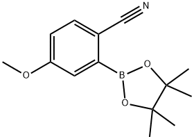 4-甲氧基-2-(4,4,5,5-四甲基-1,3,2-基-1,3,2-二噁硼烷-2-基)苄腈