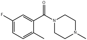 (5-Fluoro-2-methylphenyl)(4-methylpiperazin-1-yl)methanone