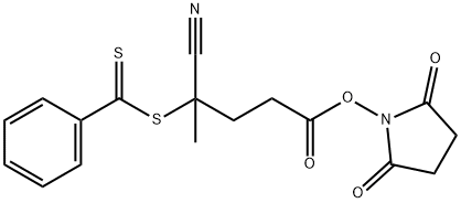 4-Cyano-4-(phenylcarbonothioylthio)pentanoic acid N-succinimidyl ester