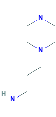 甲基[3-(4-甲基哌嗪-1-基)丙基]胺
