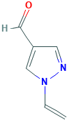 1-vinyl-1H-pyrazole-4-carbaldehyde(SALTDATA: FREE)