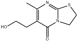 5H-Thiazolo[3,2-a]pyrimidin-5-one, 2,3-dihydro-6-(2-hydroxyethyl)-7-methyl-