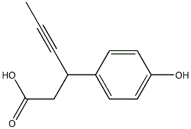 3-(4-hydroxyphenyl)hex-4-ynoicacid