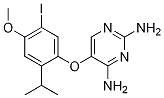 2,4-PyriMidinediaMine, 5-[5-iodo-4-Methoxy-2-(1-Methylethyl)phenoxy]-