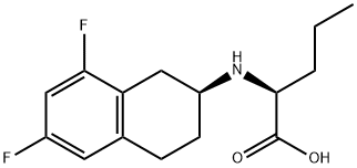 N-[(2S)-6,8-Difluoro-1,2,3,4-tetrahydro-2-naphthal enyl]-L-norvaline...